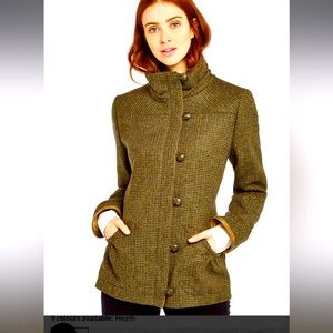 Dubarry of Ireland Bracken Coat in tweed heath
